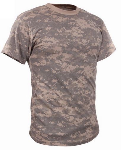 Custom Printed  Rothco Vintage Camo T-Shirt - 44777 